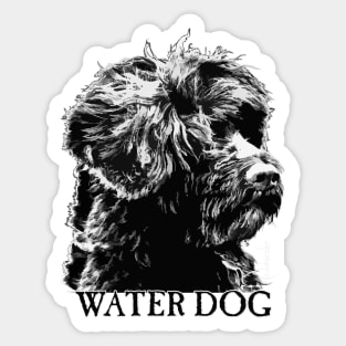 Water Dog Sticker